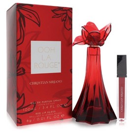 Christian Siriano Ooh La Rouge by EDP Spray + 0.21 oz Red Lip Gloss 3.4 oz Women 850000260504