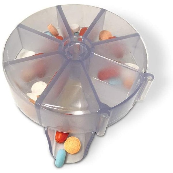 Ezy Dose Pill Suite Pill & Vitamin Sorter | Use with Pill Suite Pouches | Color and Packaging May Vary