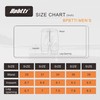 bpbtti - Pantalones Cortos de Gel Acolchados para Hombre, Negro,