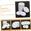 Healvian 50pcs Nail Buffing Discs Nail Buffer Pads for Manicure
