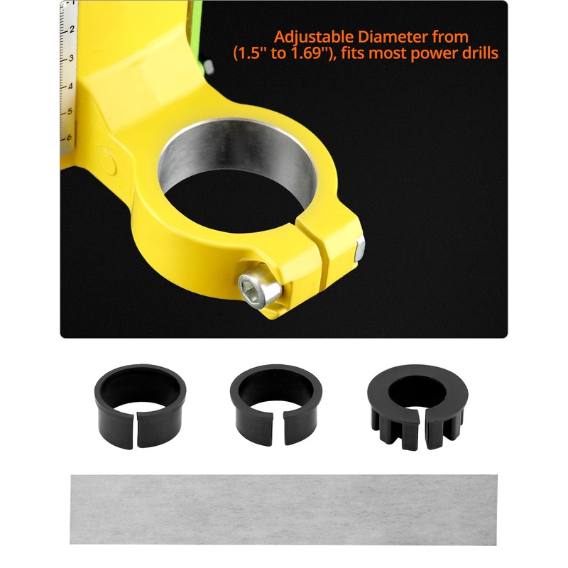 QWORK Drill Press Stand, Heavy Duty Floor Drilling Press/Rotary Tool