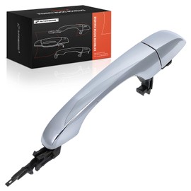 A-Premium Rear Driver or Passenger Side Exterior Door Handle Compatible with Dodge Journey 2011-2019 & Chrysler 300 2011-2022, Chrome