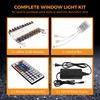 BEAMNOVA 50Ft Commercial RGB Storefront Light Kit for Business with