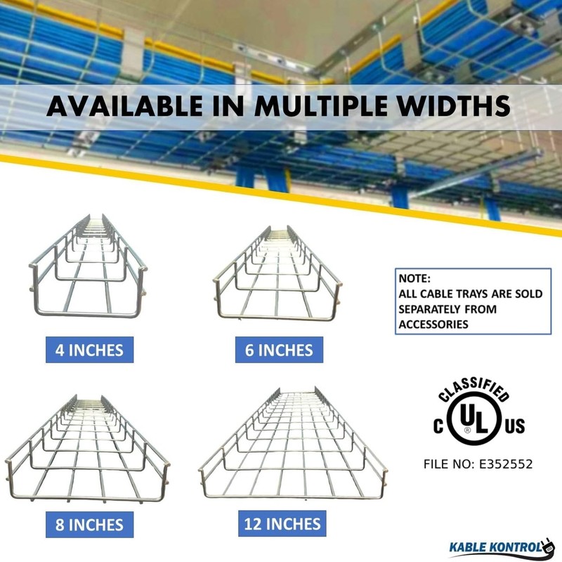 Kable Kontrol Ceiling Hanger Kits – 6” Width - Wire