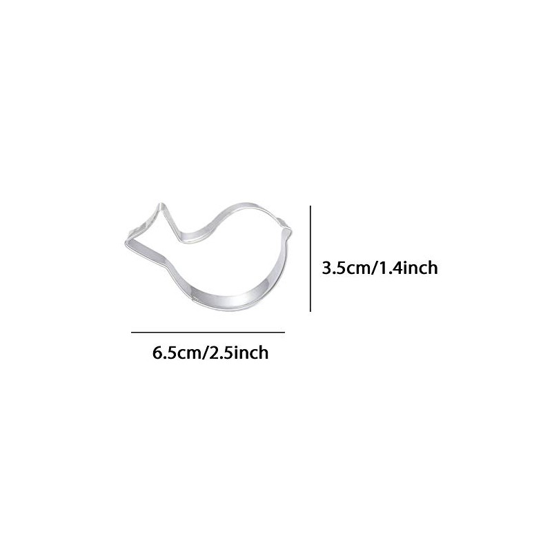 WDYJMALL Cartoon Bird Sparrow Cookie Cutter