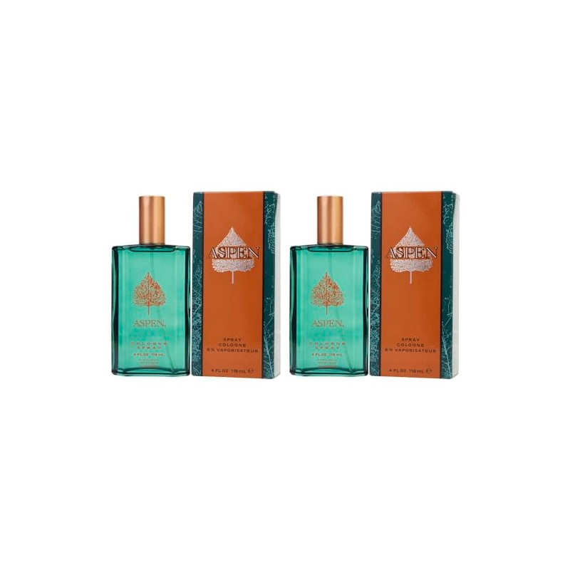 ASPEN by Coty COLOGNE SPRAY 4 OZ (Package Of 2)
