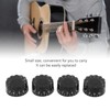 4 Pieces Guitar Knob, Plastic Guitar Quick Dial Knobs, 24