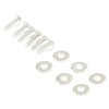 HECASA Hood Vent & Handle Kit Compatible with 2003-2009 Hummer