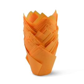 Orange Tulip Baking Cups Cupcake Liners Muffin Liners Greaseproof Paper 200
