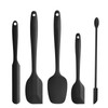 DUFEIMOY Silicone Spatula Set of 5, Rubber Spatulas Silicone Heat