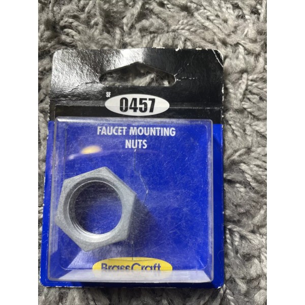 BRASSCRAFT SF0457, FAUCET MOUNTING NUTS 2 Cts.