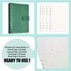 Zelten PU Leather Personal Notebook Planner with 80 Pages Loose