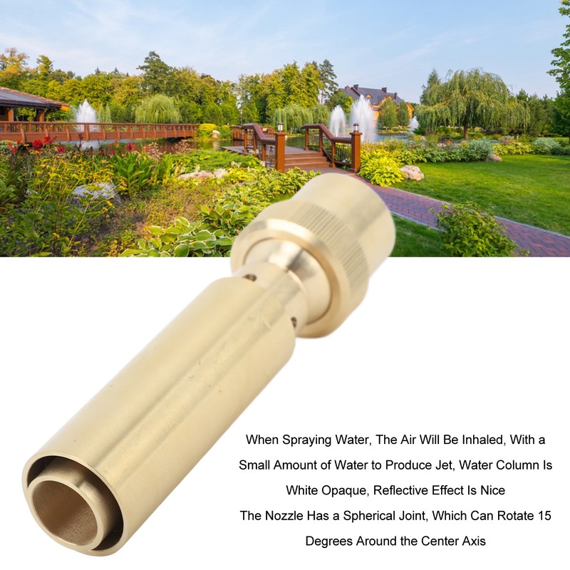 Fountain Nozzle Brass Column Fountain Nozzle Heads Fountain Equipment for
