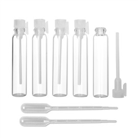 Enslz 100 x Mini Essential Oil Sample Bottles Aromatherapy