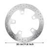 carauto2000 11.8" Front Left Right Brake Rotors For Harley Electra