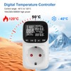 Digital Temperature Controller Socket 230 V with Sensor Temperature Controller