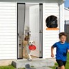 MAGZO Magnetic Screen Door with Sliding Track, Fits 30'' x