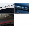 Jeep 2x Jeep Wrangler RUBICON Hood Decals Stickers JK 2007-2018