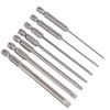 Rocaris 7 Pack Flat Head Slotted Tip Screwdriver Bit Set