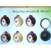 Mini Hair Brusher & Mirror (Assorted)