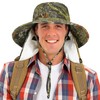 Catalonia Sun Hat for Men,Outdoor Wide Brim Hat with Neck