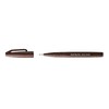 Pentel SES15C-E3X Brush Sign Pen Dark Brown Fibre Tip Brush
