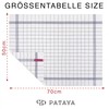 Pataya Cotton Tea Towels, Set of 10, 100% Coton, Oeko-TEX