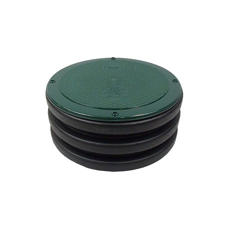 Polylok 15" Heavy Duty Flat Cover/Lid for Corrugated Pipe (PN: