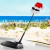 Coolballs Cool Santa w/Sunglasses Car Antenna Topper/Mirror Dangler/Dashboard Buddy (Auto