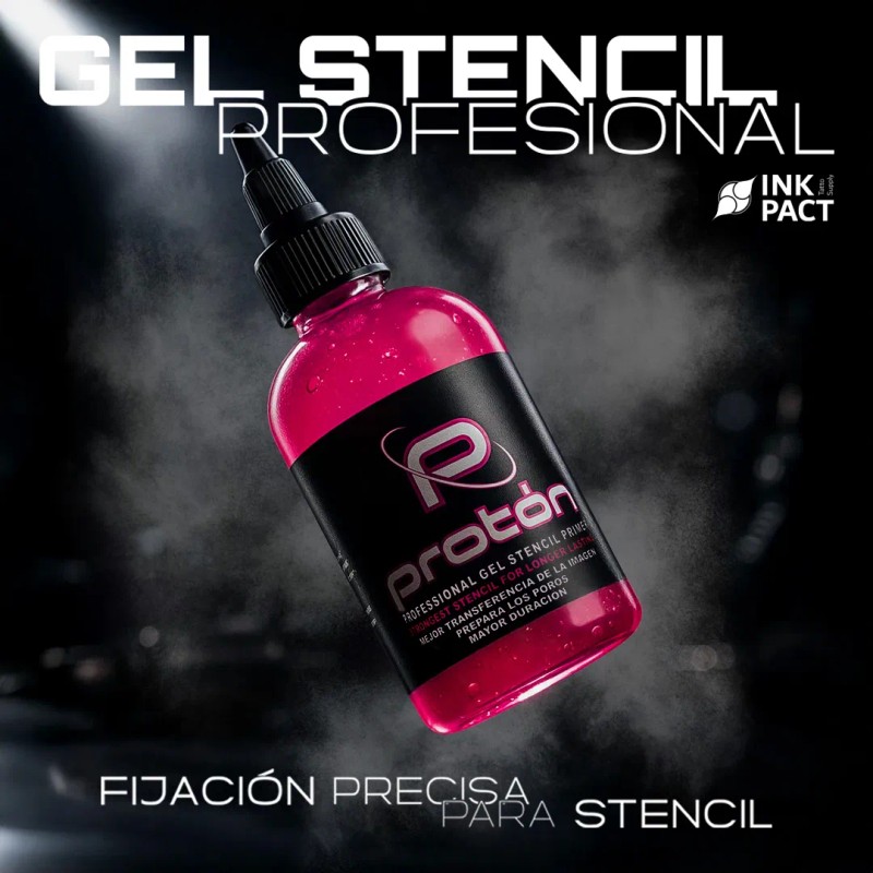 Stencil Para Tatuaje Profesional Protón Gel Transfer 8oz