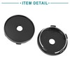 ACROPIX 4pcs Car Tire Wheel Center Hub Cap Cover 60mm
