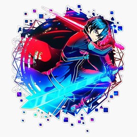 Sword Art Online: Kirito Sticker Decal Vinyl Bumper Stickers Waterproof 5"