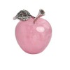 Rose Quartz Apple Crystal Power Stone Interior Red Crystal Object