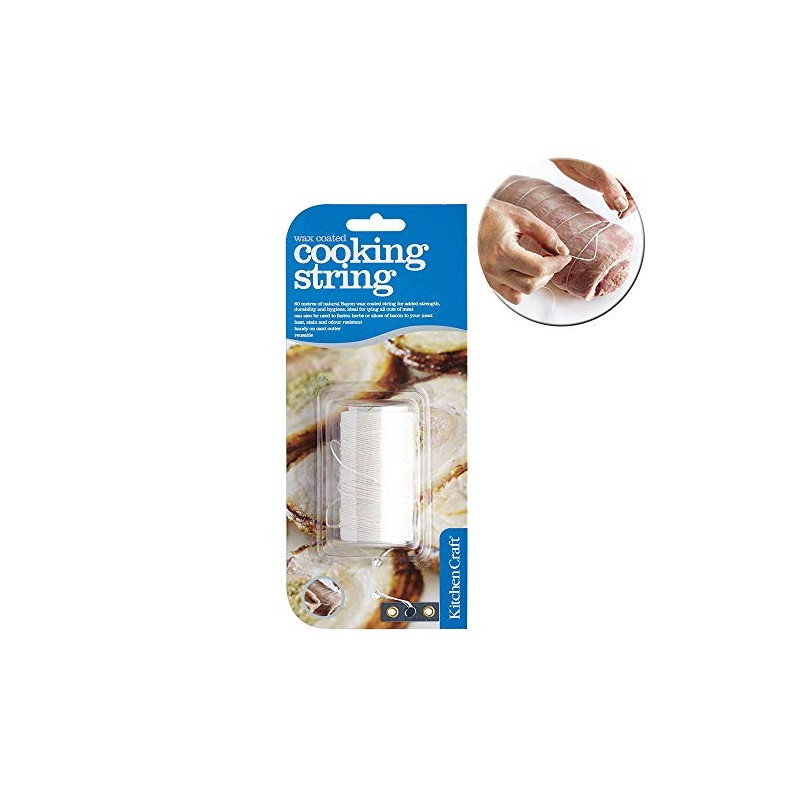 Avanti Butchers Twine with Cutter, White (16625)