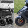 WEIYINGSI 3.50-10 Scooter Tire, 3.50-10 Off-Road Tubeless Tire for Front/Rear