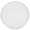 Round Grill Grate 25cm Diameter Stainless Steel 1.5mm Wire Barbecue