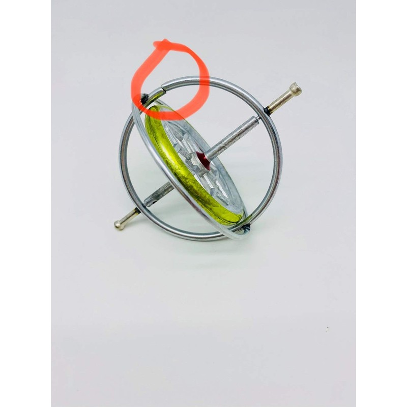 Classic Gyroscope – Twin Pack | 2 Metal Spinning Gyroscopes