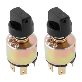 eMagTech 2pcs Air Conditioning 3 Speed Blower Switch 12V 24V AC Control Plastic Rotation Knob 3 Speed Rotary Fan Switch for Cars Trucks