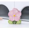 Ceramic Makeup Brush Holder,Flower,Purple