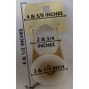 NUFLUSH Toto THU128 Flapper with Silicone Seal and Counter Balance