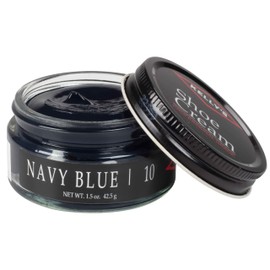 Kelly's Navy Shoe Polish 1.5 oz - Professional Leather Shoe Cream