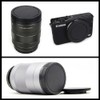 FANZR Camera Body Cap & Rear Lens Cover for Compatible