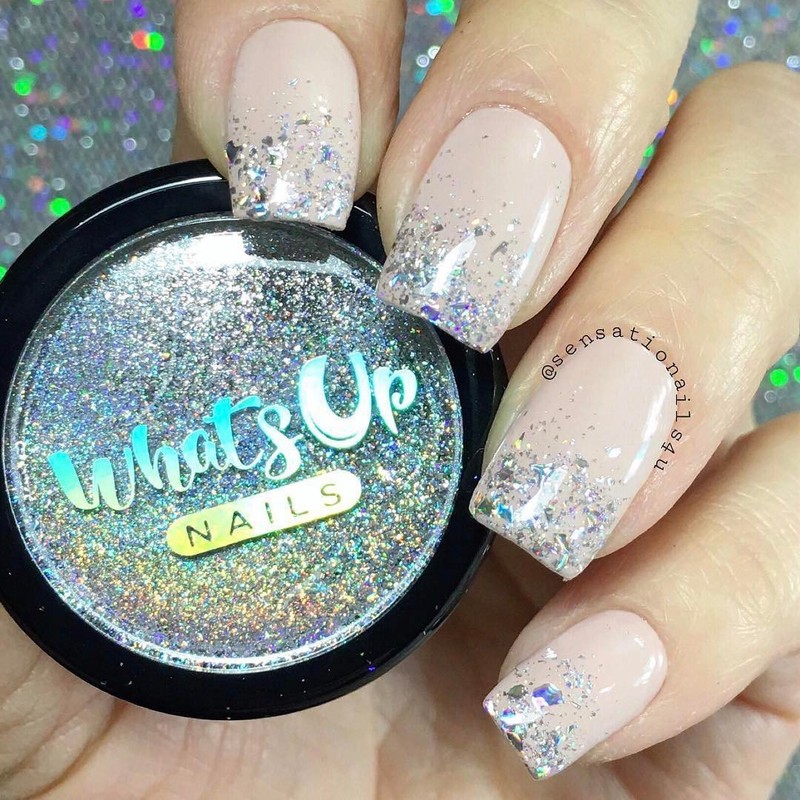 Whats Up Nails - Holographic Flakies