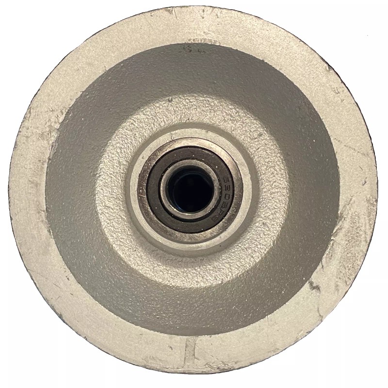 Sourdough Gate Hardware Single Chain Link Gate U-Groove Pipe Wheels-By