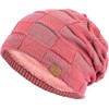 Vgogfly Slouchy - Gorro de Invierno para Hombre con Forro