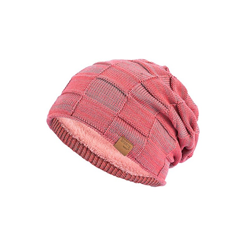 Vgogfly Slouchy - Gorro de Invierno para Hombre con Forro