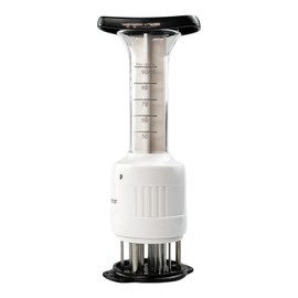 Meat Tenderizer Injector, 90ml Sauces Enhancer Injector with 30 Stainless Steel Needle, Marinade Injector Cook Kitchen Tool for BBQ/Turkey/Fish/Brisket/Pork/Chicken