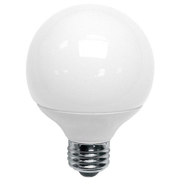 TCP 8060092 G25 Globe SpringLight Bulb, 9-Watt, 27K Color Temperature, 2-Pack