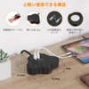 Micshion Extension Cord, 3.3 ft (1 m), Power Strip with