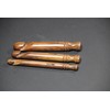Wooden Crochet Hooks Set of 3 - Natural Hand-Turned Ergonomic